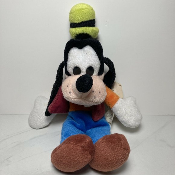 Disney Bean Bag Plush Mouseketoys  - GOOFY 10" - Mickey Mouse & Friends Vintage - Picture 2 of 9
